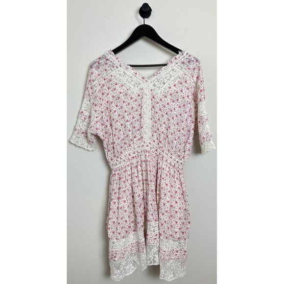 LOVESHACKFANCY Newton Dress in Poppy Pink Size Large - Picture 8 of 12